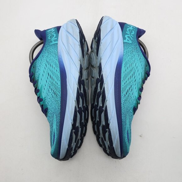 HOKA Clifton 8 Men's Size 10 D Blue Teal Athletic Running Sneakers 1119393 BBSB - Picture 8 of 9